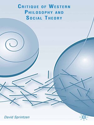 cover image of Critique of Western Philosophy and Social Theory